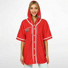 Load image into Gallery viewer, Hooded Baseball Jersey - AOP
