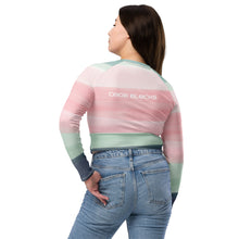 Load image into Gallery viewer, Recycled long-sleeve crop top
