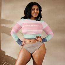 Load image into Gallery viewer, Recycled long-sleeve crop top
