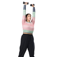 Load image into Gallery viewer, Recycled long-sleeve crop top
