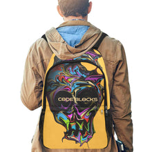 Load image into Gallery viewer, Fabric Backpack with Side Mesh Pockets (1659)
