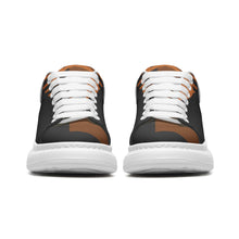 Load image into Gallery viewer, Unisex Non Slip Lace Up Faux Leather Sneakers
