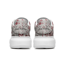 Load image into Gallery viewer, Unisex Non Slip Lace Up Faux Leather Sneakers
