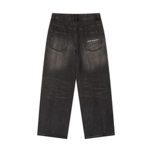 Load image into Gallery viewer, Vintage Wash Heavyweight Denim Jeans
