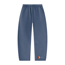 Load image into Gallery viewer, Unisex Vintage Wash Barrel Leg Fleece Sweatpants
