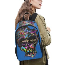 Load image into Gallery viewer, Fabric Backpack with Side Mesh Pockets (1659)
