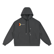 Load image into Gallery viewer, Boxy Button Placket Hoodie
