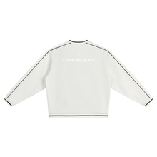 Load image into Gallery viewer, Unisex Color Block V-Neck Sweatshirt
