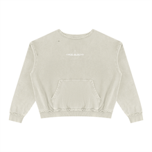 Load image into Gallery viewer, Unisex Raw Edge Crewneck Sweatshirt
