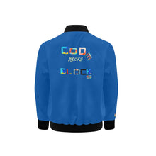 Load image into Gallery viewer, Kids' Bomber Jacket with Pockets (H40)
