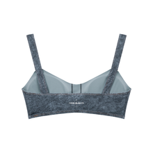 Load image into Gallery viewer, Women's Faux Denim Sports Bra

