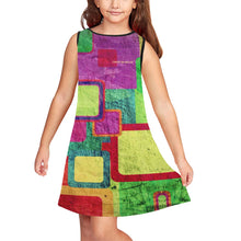Load image into Gallery viewer, Girls' Sleeveless Dress (D58)
