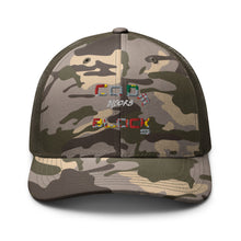 Load image into Gallery viewer, Camouflage trucker hat
