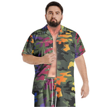 Load image into Gallery viewer, Men's All-Over-Print Hawiian Shirt Sets

