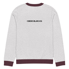Load image into Gallery viewer, Knitted crew neck sweater
