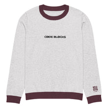 Load image into Gallery viewer, Knitted crew neck sweater
