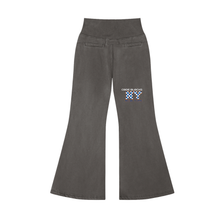 Load image into Gallery viewer, Vintage Washed Flared Fleece Pants
