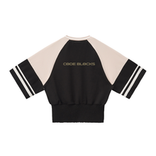 Load image into Gallery viewer, Women's Color Block Ruched T-Shirt
