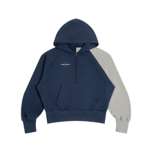 Load image into Gallery viewer, Unisex Color-Block Fleece Hoodie
