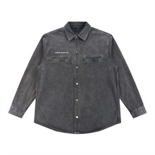 Load image into Gallery viewer, Denim Vintage Washed Heavyweight Jacket
