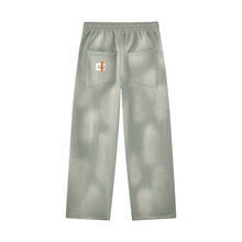Load image into Gallery viewer, Unisex Sunfade Wide Leg Fleece Sweatpants
