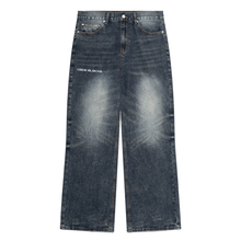 Load image into Gallery viewer, Men's Vintage Wash Denim Jeans
