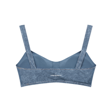 Load image into Gallery viewer, Women's Faux Denim Sports Bra
