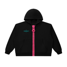 Load image into Gallery viewer, Unisex Oversized Chunky-Zip Boxy Hoodie

