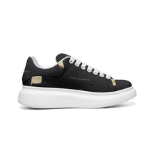 Load image into Gallery viewer, Unisex Non Slip Lace Up Faux Leather Sneakers
