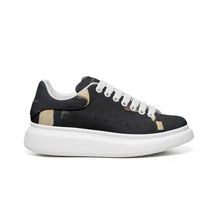 Load image into Gallery viewer, Unisex Non Slip Lace Up Faux Leather Sneakers
