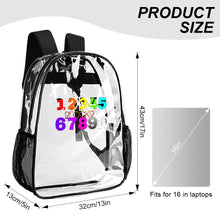 Load image into Gallery viewer, Transparent Bag 17 inch 2024 New
