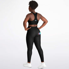 Load image into Gallery viewer, Padded Sports Bra &amp; Leggings - AOP
