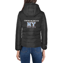 Load image into Gallery viewer, Women's Padded Hooded Jacket (H46)
