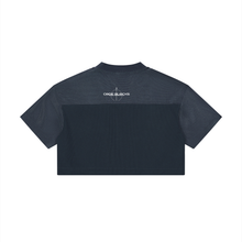 Load image into Gallery viewer, Women’s Cropped Paneled V-Neck Jersey
