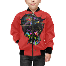 Load image into Gallery viewer, Kids' Bomber Jacket with Pockets (H40)

