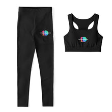 Load image into Gallery viewer, Padded Sports Bra &amp; Leggings - AOP
