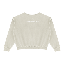 Load image into Gallery viewer, Unisex Raw Edge Crewneck Sweatshirt
