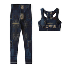 Load image into Gallery viewer, Padded Sports Bra &amp; Leggings - AOP
