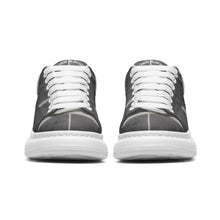 Load image into Gallery viewer, Unisex Non Slip Lace Up Faux Leather Sneakers

