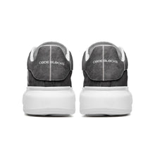 Load image into Gallery viewer, Unisex Non Slip Lace Up Faux Leather Sneakers
