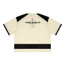 Load image into Gallery viewer, Unisex Raglan Sleeve Mesh Boxy T-Shirt
