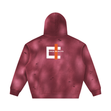 Load image into Gallery viewer, Unisex Sunfade Frayed Fleece Hoodie
