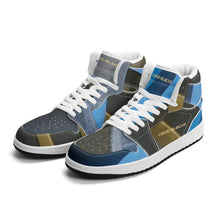 Load image into Gallery viewer, Unisex New Synthetic Leather High Top Sneakers
