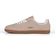 Load image into Gallery viewer, Classic White Retro Court Sneaker — Gum Sole Edition

