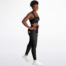 Load image into Gallery viewer, Padded Sports Bra &amp; Leggings - AOP
