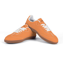 Load image into Gallery viewer, Classic White Retro Court Sneaker — Gum Sole Edition
