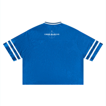 Load image into Gallery viewer, Unisex Boxy Striped Soccer Jersey

