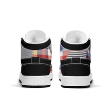 Load image into Gallery viewer, Children High-Top Synthetic Leather Sneakers
