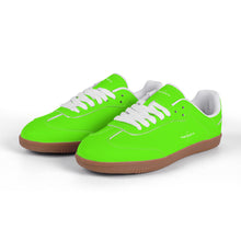 Load image into Gallery viewer, Classic White Retro Court Sneaker — Gum Sole Edition
