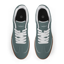 Load image into Gallery viewer, Classic White Retro Court Sneaker — Gum Sole Edition
